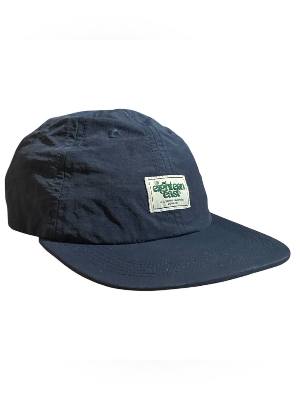 18 East Slow Fidelity Cap Navy